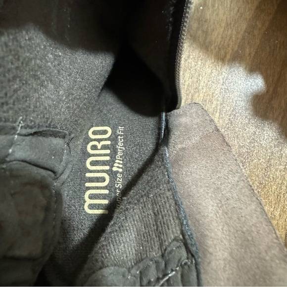 Munro Alfie Bootie in Greige Suede - Picture 13 of 15